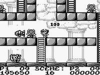 une photo d'Ã©cran de RodLand sur Nintendo Game Boy